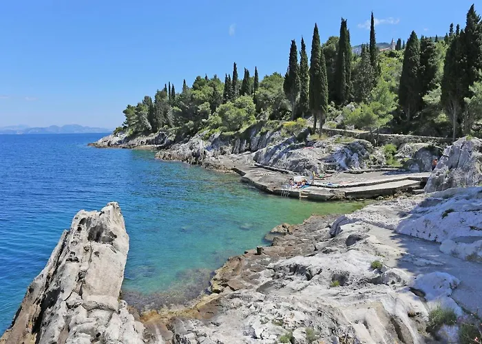 公寓 With Parking Space Trpanj, Peljesac - 16825 特尔帕尼