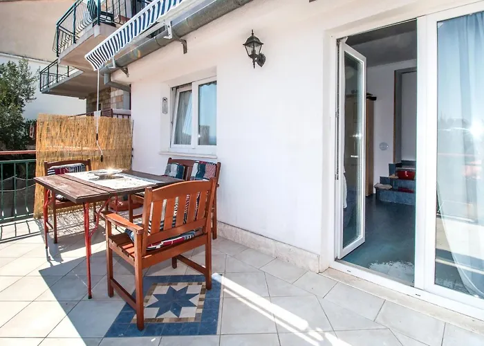 公寓 With Parking Space Trpanj, Peljesac - 16825 特尔帕尼